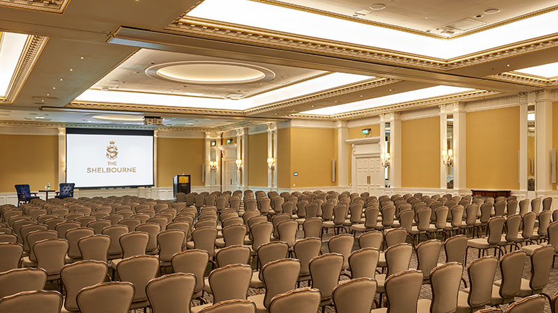 Shelbourne hotel Great Room Theatre Corporate Event Venues Corporate Meeting Venues Conference Venues Dublin