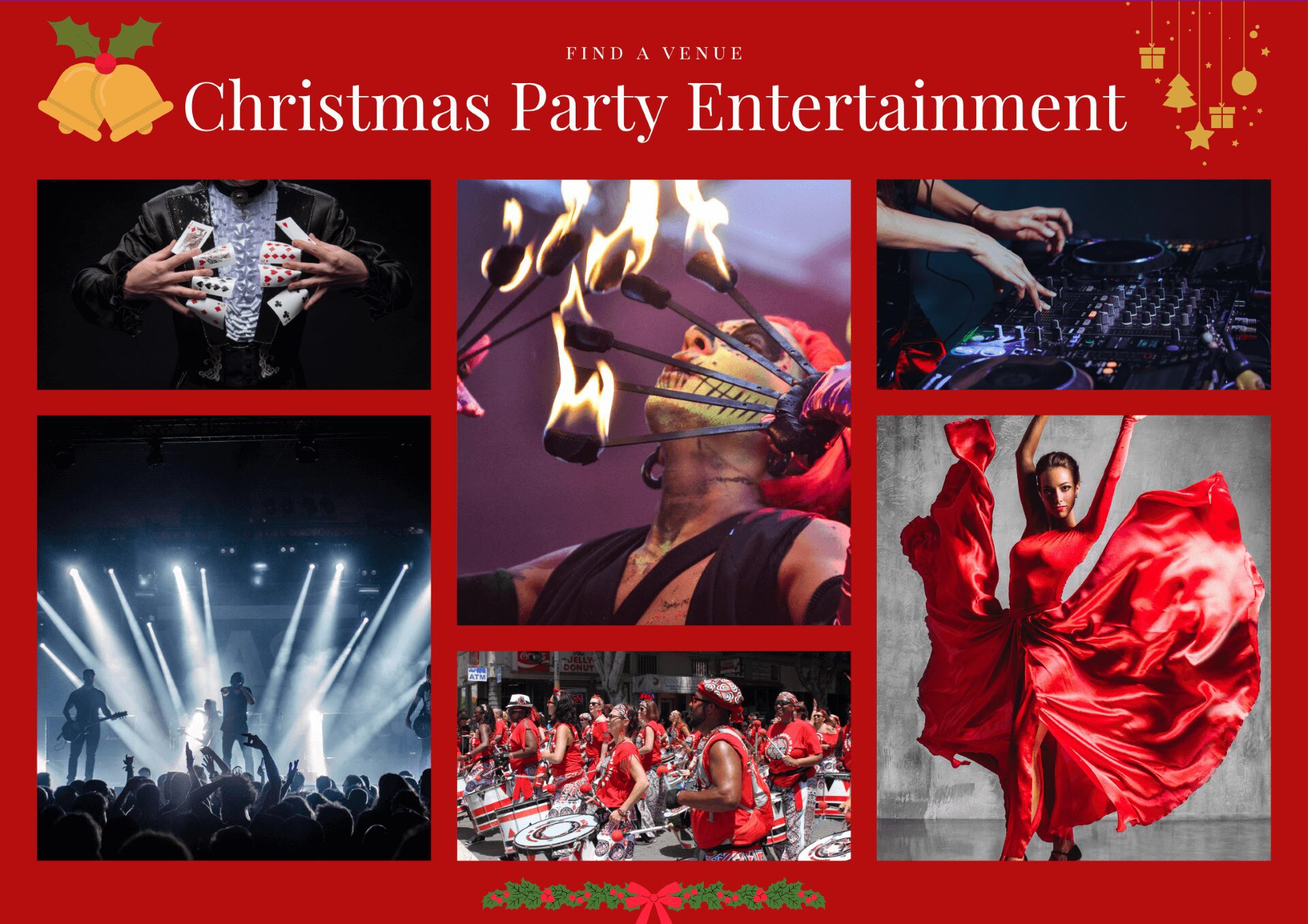 Company-Christmas-Party-Entertainment-with-Find-a-Venue