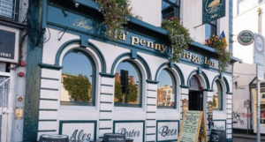 The ha' penny Bridge - Temple Bar Dublin