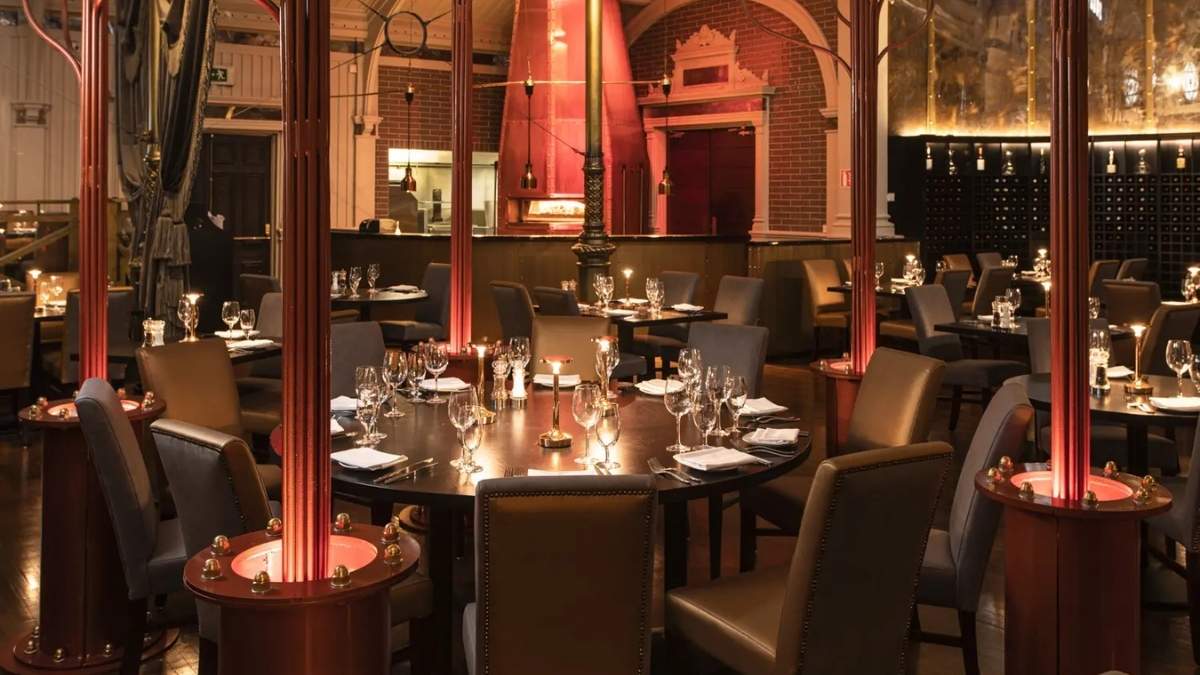 FIRE Steakhouse & Bar Christmas dinner venue in Dublin 2