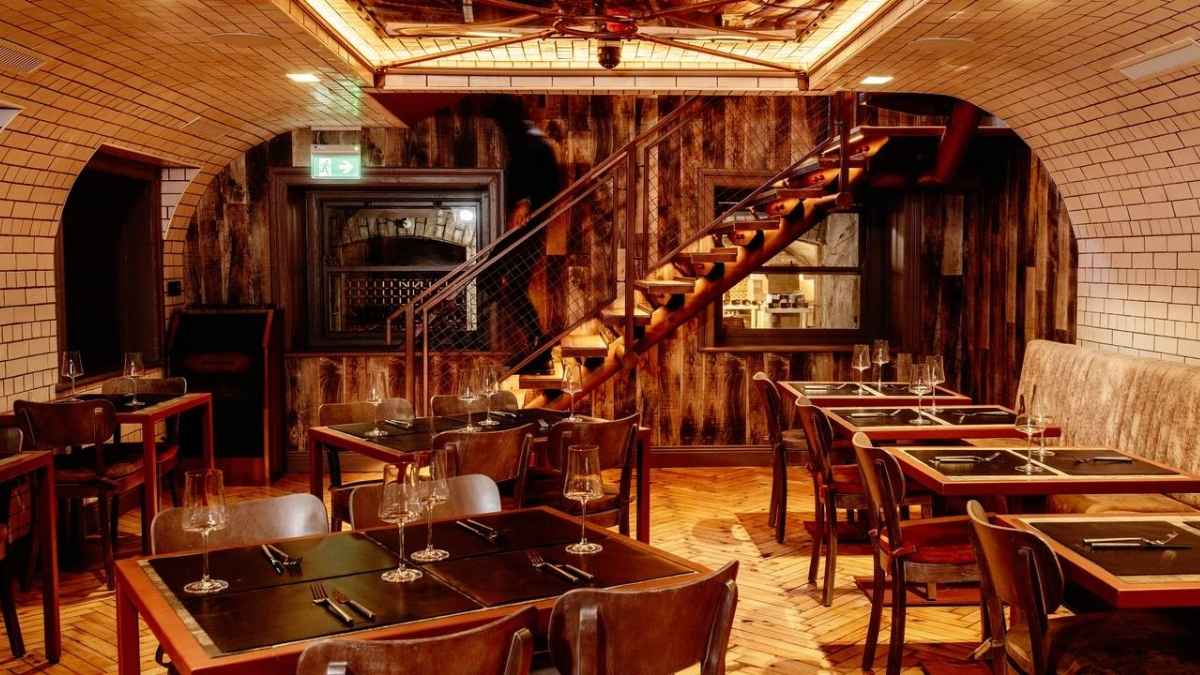 Hellfire Christmas dinner venue on Westmoreland Street in Dublin 2