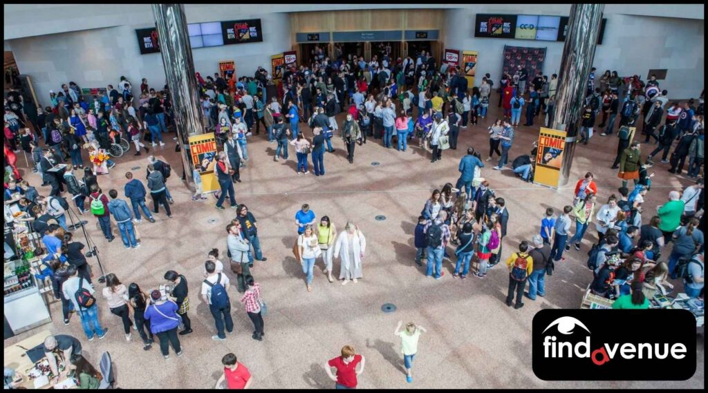 people gathering at dublin convention centre