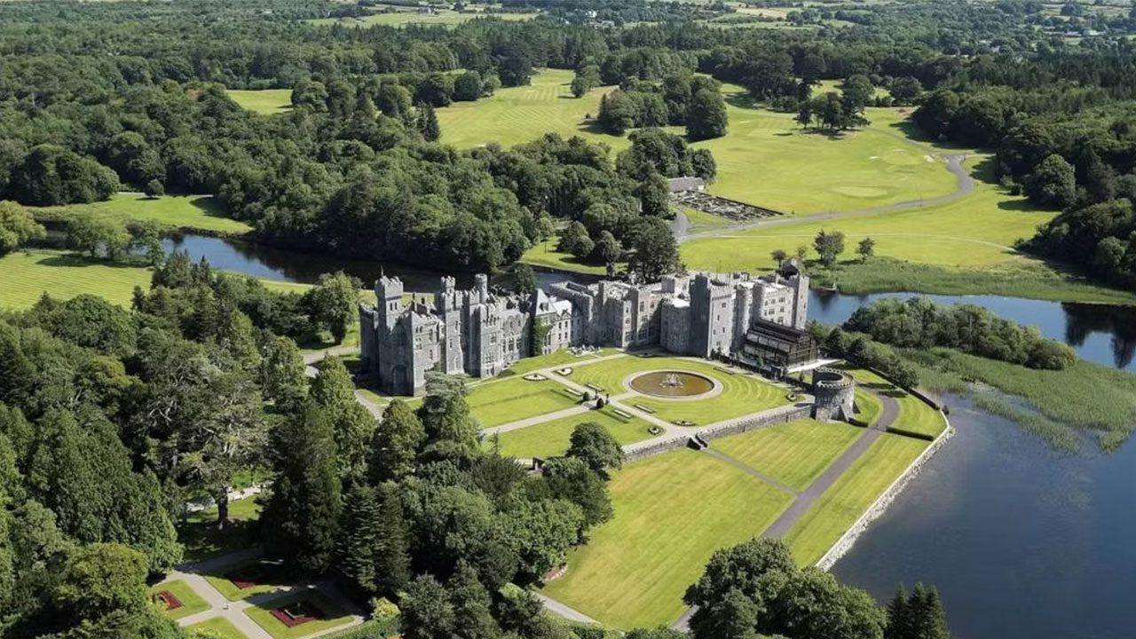 Castle venue for corporate retreats in Ireland Corporate retreats in Ireland hosted at a luxury castle surrounded by gardens