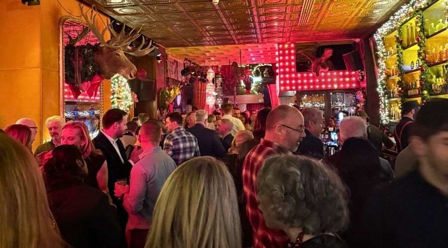 Membership Benefits - People Networking at a Dublin event