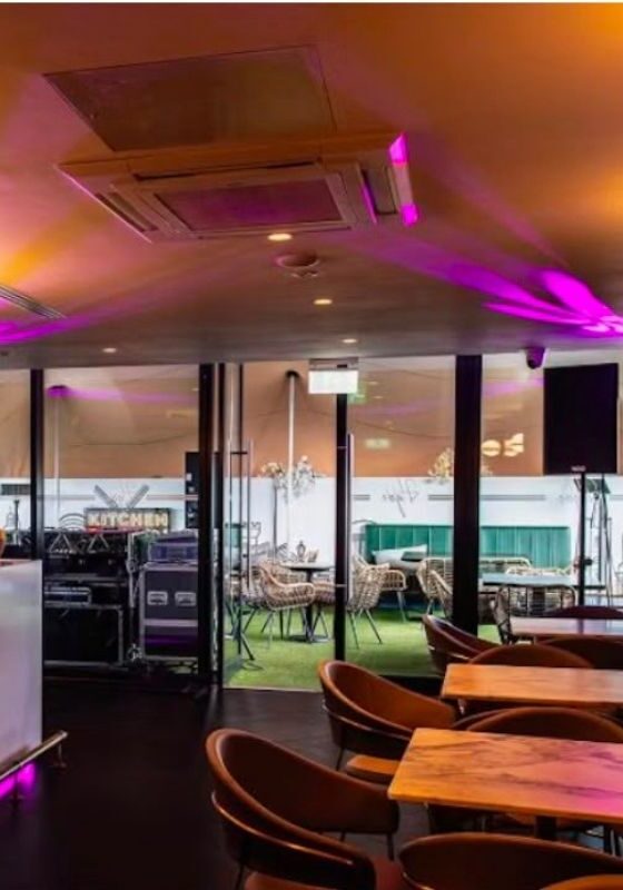 Dublin summer party rooftop venue with indoor and outdoor event space.