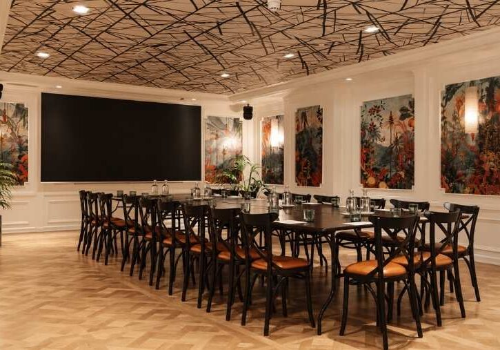 The Leinster corporate conference event room setup in Dublin