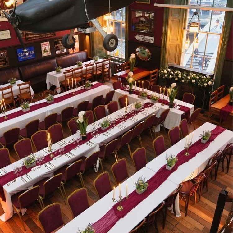 The Merchant’s Arch private event space overlooking Dublin's famous Ha'penny bridge