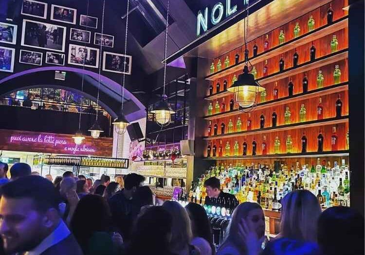 NoLIta Dublin bar and event space for a company Christmas party