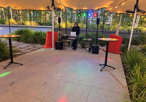 summer party dj under stretch tent dublin